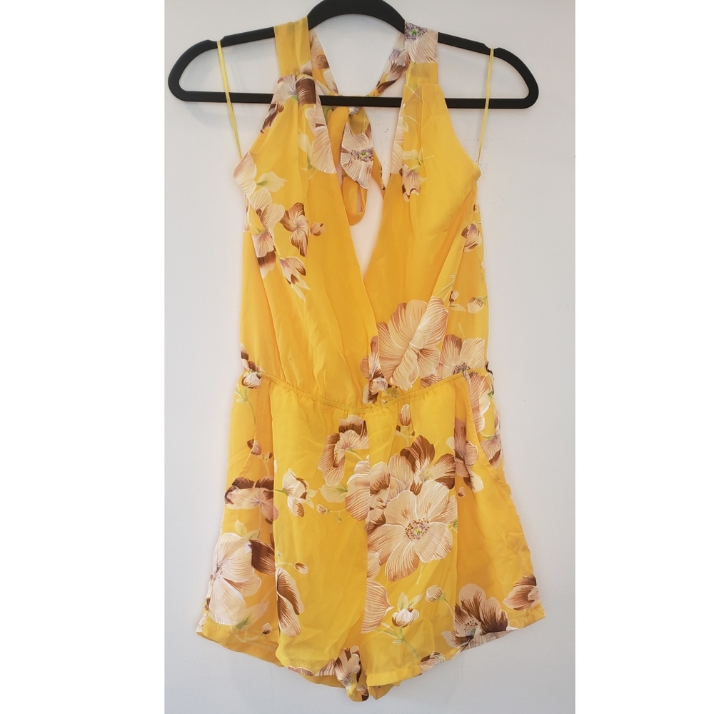 Lovely FashionNova Floral Romper